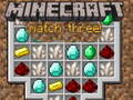 Гра Minecraft Три в Ряд онлайн