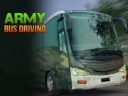 Гра Водіння автобусом армії онлайн Гра Водіння автобусом армії онлайн