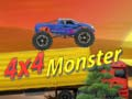 Гра 4x4 Монстр онлайн