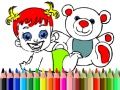 Гра Повернення до школи: Розфарбування ляльок онлайн