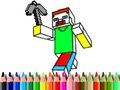 Гра Назад до школи: Розфарбування Minecraft онлайн