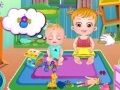Гра Догляд за братом і сестрою Baby Hazel онлайн