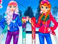 Гра Принцеси на лижах онлайн