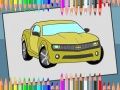 Гра Книга розфарбовки американських автомобілів онлайн