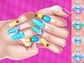 Гра Нейл-арт DIY у темі принцеси Ельзи онлайн