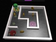 Гра 3D Лабіринт і Робот онлайн Гра 3D Лабіринт і Робот онлайн