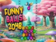 Гра Кумедні кулі 2048 онлайн