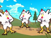 Гра Курячий стрілець онлайн