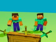 Гра Набір проти плюсів. Ножі Minecraft онлайн