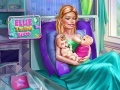 Гра Народження близнюків Еллі онлайн Гра Народження близнюків Еллі онлайн