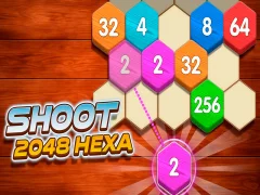 Гра Стріляй 2048 Hexa онлайн