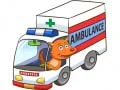 Гра Мультфільм Ambulance Пазл онлайн