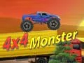 Гра 4x4 Монстр онлайн Гра 4x4 Монстр онлайн