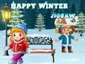 Гра Щасливий зимовий пазл онлайн
