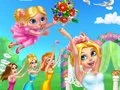 Гра Весільний день дівчинки-квіточки онлайн Гра Весільний день дівчинки-квіточки онлайн