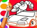 Гра Книжка-розмальовка для хлопчиків онлайн