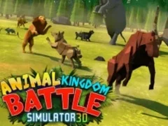 Гра Симулятор битви Тваринного Королівства 3D онлайн