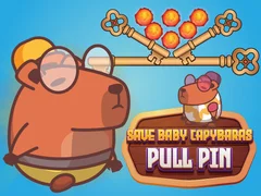 Гра Збережіть малюків капібара Pull Pin онлайн