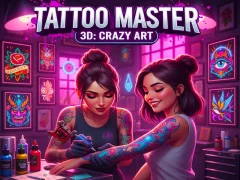 Гра Tattoo Master 3D: Crazy Art онлайн