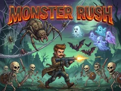 Гра Monster Man Rush онлайн