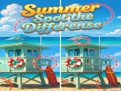 Гра Summer Spot the Differense онлайн