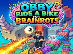 Гра Obby Ride a Bike For Brainrots онлайн