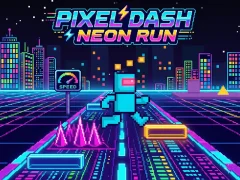 Гра Pixel Dash Neon Run онлайн