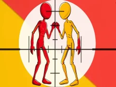 Гра Стайкман: Кольорова війна онлайн Гра Стайкман: Кольорова війна онлайн