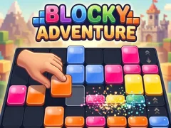 Гра Blocky adventure онлайн