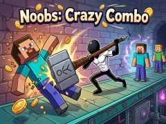 Гра Noobs: Crazy Combo онлайн