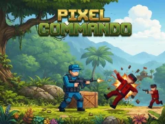 Гра Pixel Commando онлайн