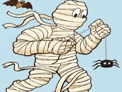 Гра Забарвлення книги: мумія онлайн