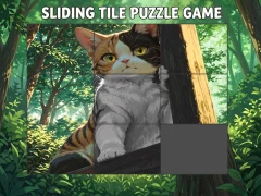 Гра Sliding Tile Puzzle Game онлайн