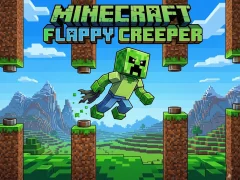 Гра Minecraft Flappy Creeper онлайн