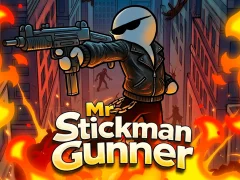 Гра Mr Stickman Gunner онлайн