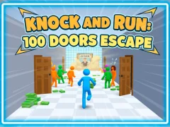 Гра Стукай і біжи. 100 Doors Escape онлайн
