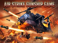 Гра Air Strike Gunship Game онлайн