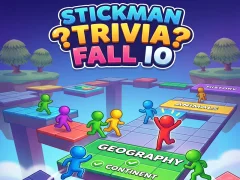 Гра Stickman Trivia Fall IO онлайн