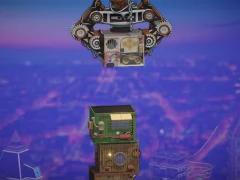 Гра Будівельник веж у стилі Steampunk онлайн