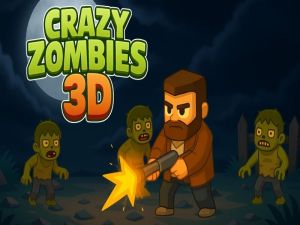Гра Божевільні зомбі 3d онлайн