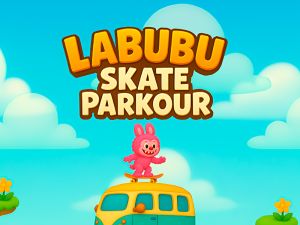 Гра Labubu Skate Parkur онлайн