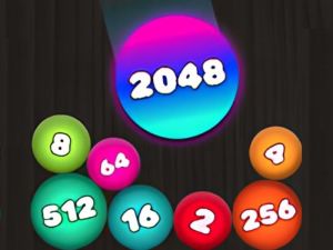Гра Головоломка 2048: Підключіть кульки онлайн