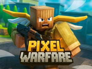 Гра Minecraft: піксельна війна онлайн