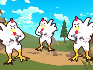 Гра Курячий стрілець онлайн