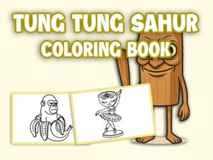 Гра Tung Tung Sahur: розмальовка онлайн