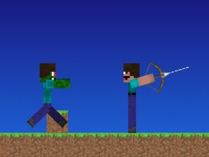 Гра Набір проти плюсів. Лучники Minecraft онлайн