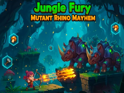 Гра Jungle Fury: Mutant Rhino Chaos онлайн