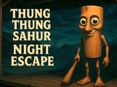 Гра Tung Tung Sahur Night Escape онлайн