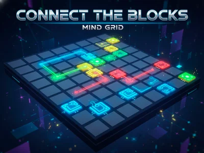 Гра Connect the Blocks: Grid of the Mind онлайн