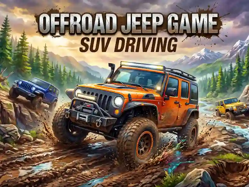 Гра Offroad Jeep Game SUV Driving онлайн